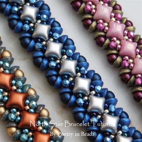 Beaded Bracelet Tutorial Beading Pattern Beadweaving Etsy