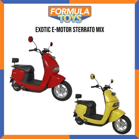 Jual Motor Listrik Exotic E Motor Sterrato Mix Shopee Indonesia