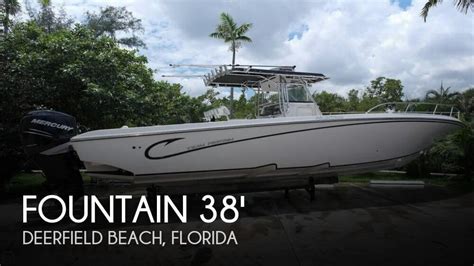 2008 Fountain 38 Sportfish Center Console Tournament For Sale