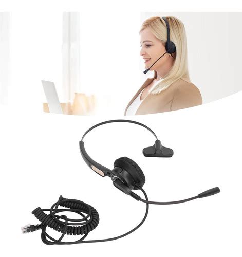 Auriculares De Tel Fono Con Cable Rj Con Cancelaci N De Rui Cuotas