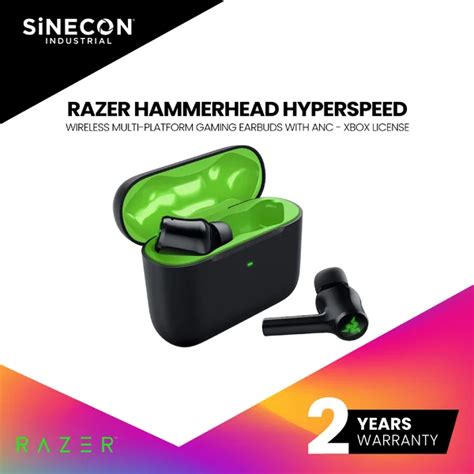 Razer Hammerhead HyperSpeed Xbox License หฟงเกมมง Sinecon