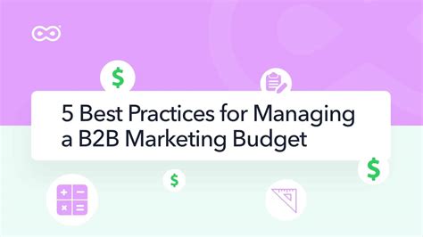 5 Best Practices For Managing A B2B Revenue Marketing Budget InfiniGrow