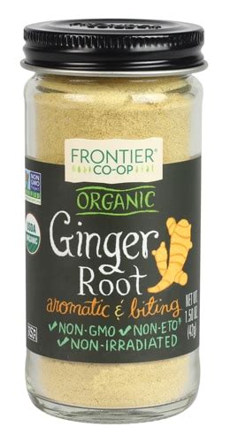 Frontier Co Op Organic Ginger Root Ground 15 Oz Vitacost