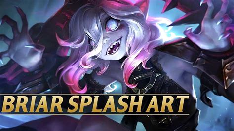 BRIAR NEUER CHAMPION SPLASH ART GELEAKED League Of Legends YouTube