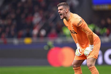 Fraser Forster Makes His First Champions League Appearance In 10 Years