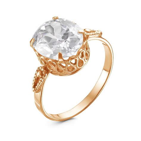 Серебряное кольцо с фианитом – Теле-Интернет-Бутик ювелирных изделий ...