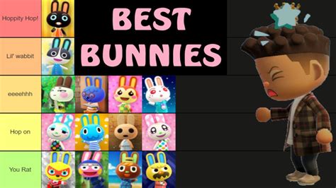 Best Villagers In Animal Crossing New Horizons Bunny Rabbit Tier List