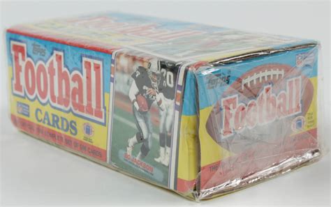 1989 Topps Complete Set Of 396 Football Cards Pristine Auction