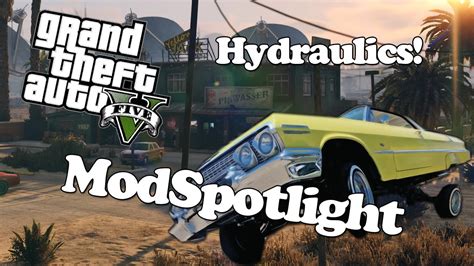 Hydraulics Mod Spotlight Gta V Pc Youtube