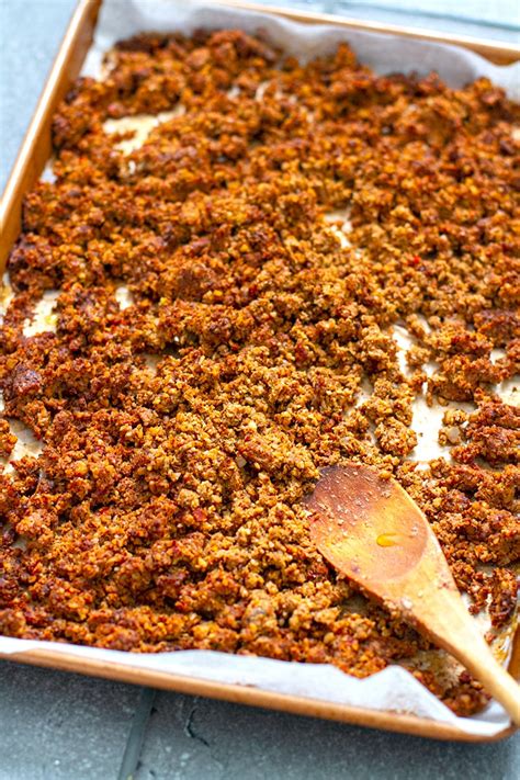 Mushroom Walnut Taco Meat