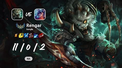 Rengar Jungle Vs Nunu Willump Na Challenger Patch Youtube