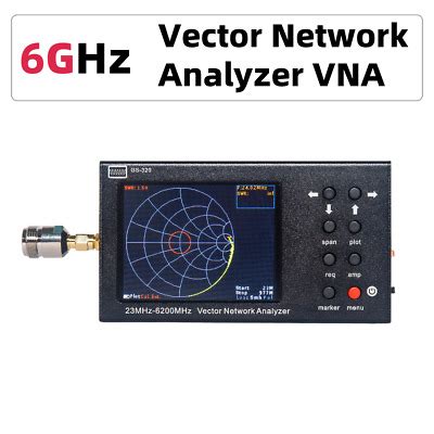 New Portable Vna Swr Vector Network Analyzer Reflectometer Arinst Vr