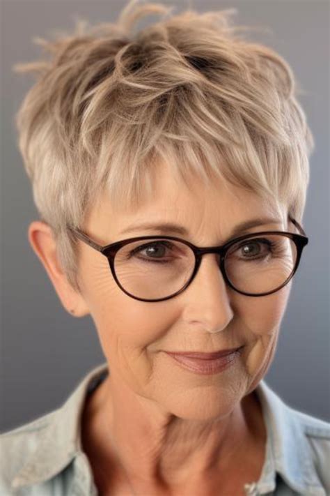 35 Flattering Hairstyles For Women Over 70 With Glasses In 2024 Short