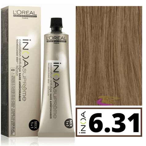 Coloração Inoa Supreme Sem Amoníaco 6 31 De 60 Ml L oréal 7 88