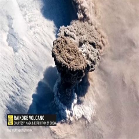 Massive Volcanic Eruption Sends Ash Streaming Toward North America The Weather Network