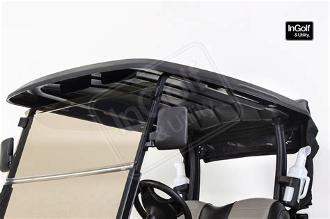 Club Car Golf Cart Buggy Canopy With Handles Black 104008003 Ingolf
