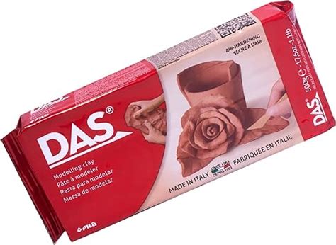 Amazon DAS Air Hardening Modeling Clay Terra Cotta Clay 1 1lb