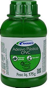 ADESIVO PLASTICO P PVC 850G INCOLOR FRASCO AMANCO Conibase Home Center