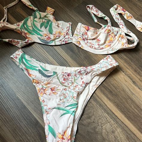 Monday Swimwear Swim Monday Swimwear Tropical Print Bikini Poshmark