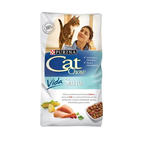 Alimento para gato Cat Chow sabor salmón pollo y verduritas Walmart