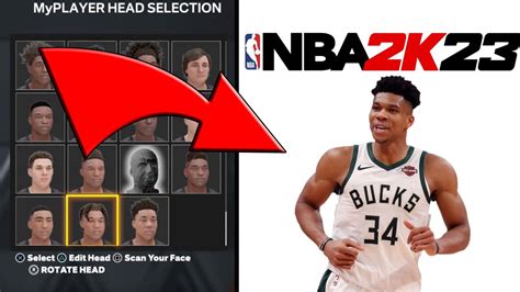 How To Make Giannis Antetokounmpo Face Creation On Nba 2k23 Current Gen