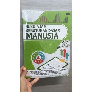 Jual Buku Ajar Kebutuhan Dasar Manusia Keperawatan Shopee Indonesia