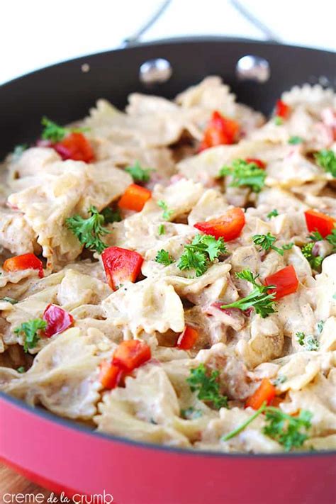 Cajun Chicken Pasta Skillet Creme De La Crumb