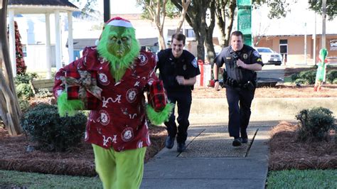 Bay Minette Police Arrest Grinch