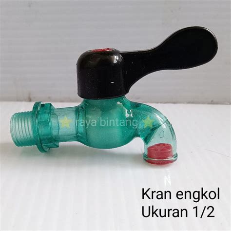 Jual Kran Engkol Pvc Tembok Transparan Pipa Taman Garasi Keran