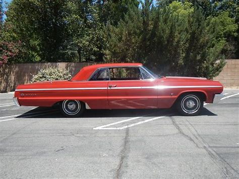 Purchase Used 1964 Impala Ss Original Unrestored 33000 Miles Red Nice