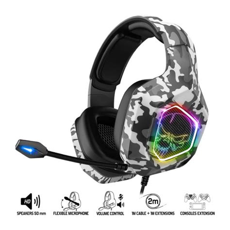 Micro Casque Gamer Filaire Spirit Of Gamer Elite H Artic Edition