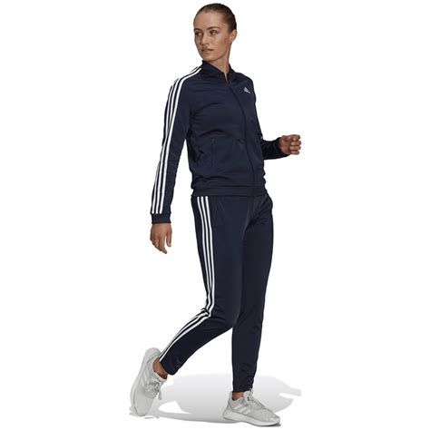 Adidas Essentials 3 Streifen Trainingsanzug Damen Kaufen Sport 2000