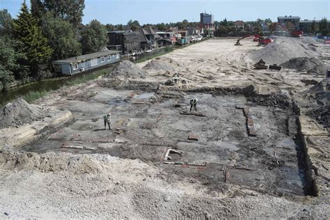 Pre Industrieel Complex Met Houtzaagmolen Opgegraven In Spanbroek