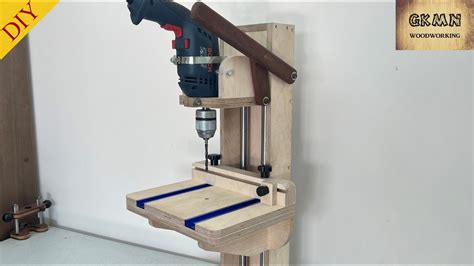 Diy Drill Press Stand For Hand Drill Step By Step Artofit