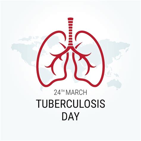 Premium Vector World Tuberculosis Day March 24th