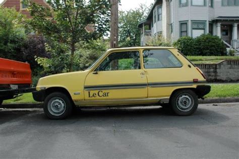 Renault LeCar - Information and photos - MOMENTcar