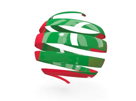 Round 3d Icon Illustration Of Flag Of Maldives