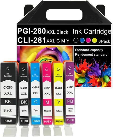 Pgi Ink Cartridge Replacement For Canon Pgi Cli Ink