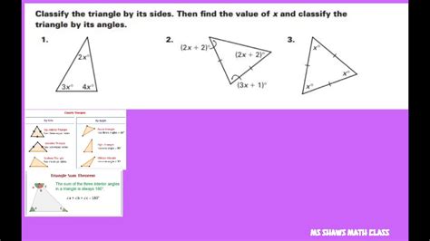 How To Find The Value Of X In A Triangle Sides