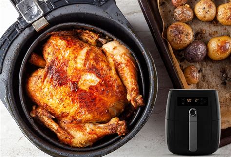 Poulet Entier R Ti Au Air Fryer Une Recette Simple Et Rapide