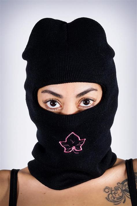 On The Run Ivy Ninja Ski Mask Black Ski Mask Cute Beanies Cute Mask