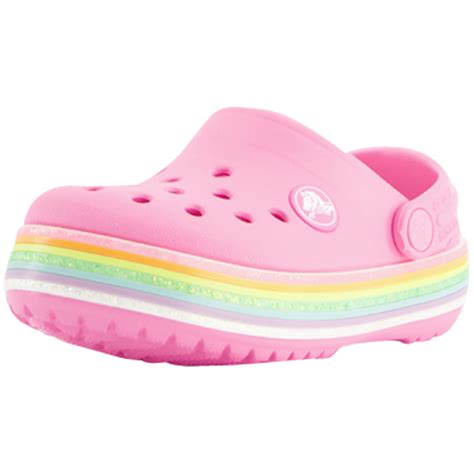 Crocs Kids Crocband Rainbow Glitter Clogs And Crocs Schuh Mücke