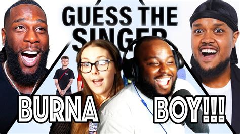 Beta Squad Guess The Singer Ft Burna Boy Reaction Thoughts