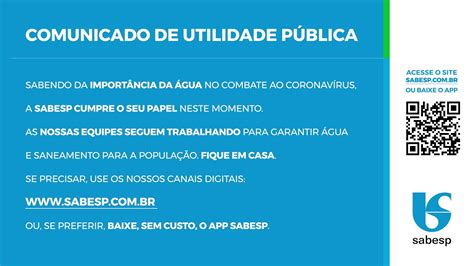 Comunicado Sabesp YouTube