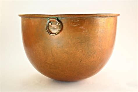 Copper Bowl Large Copper Bowl Large Copper Beating Bowl