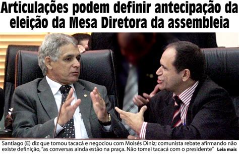 Articulações podem definir antecipação da eleição da Mesa Diretora da