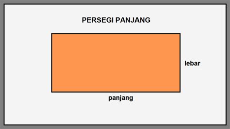 Cara Mencari Panjang Persegi Panjang Jika Diketahui Luasnya Cilacap Klik