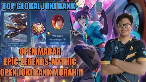 LIVE TOP GLOBAL Lagi Joki JOKI RANK TERMURAH OPEN MABAR YUK Mobile