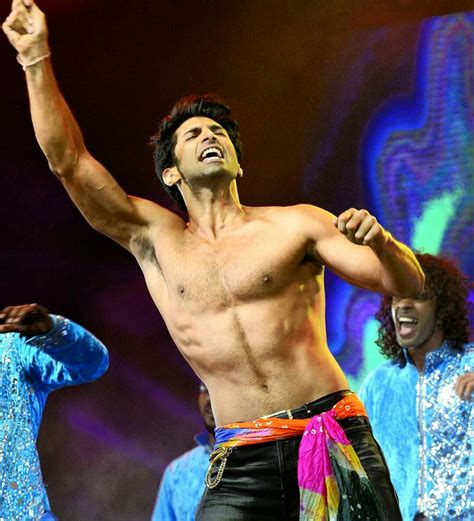 Shirtless Bollywood Men Aditya Roy Kapur Topless On Stage Indian Hunk Takes It Off