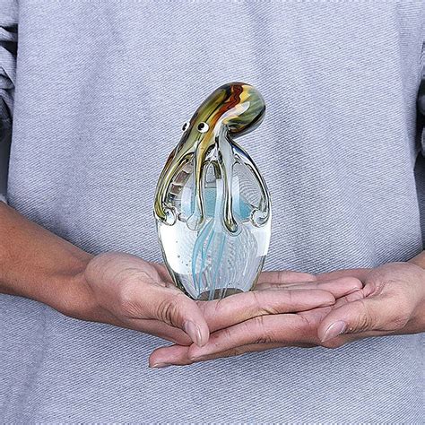 T Fused Art Glass Hand Blown Glass Figurines Glass Etsy